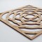 Ekena Millwork Large Edinburg Decorative Fretwork Wood Wall Panels, Red Oak, 23 3/8"W x 23 3/8"H x 3/8"T WALW24X24X0375EBGRO - alternate 3